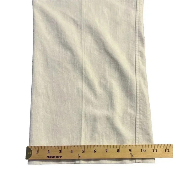 Worthington Pants Womens 24W Modern Fit Pants White Flat Front Straight Leg - Picture 10 of 13